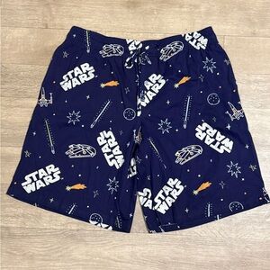 Star Wars Men’s Sleep Lounge Shorts Size XL